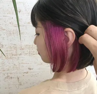 ショート カラー ケアブリーチ /髪質 改善/古橋圭史郎のヘアスタイル