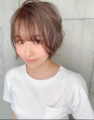 ショート カラー jill by gisel＿奥家のヘアスタイル