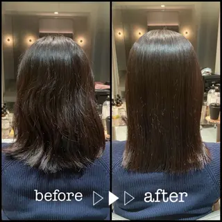 ミディアム 🧚つやさらhair 🧚manakaのヘアスタイル