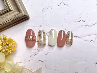 ネイル ネイルPetit Ribbonのネイルデザイン