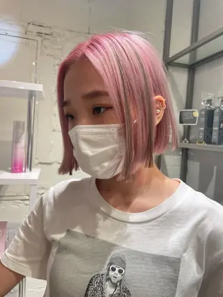 韓国・網紅 🦋HONOKA🦋のヘアスタイル