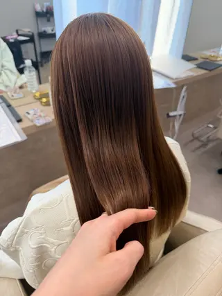 ロング カラー りん/ハイトーン💖 🌈髪質改善✨️浜松のヘアスタイル