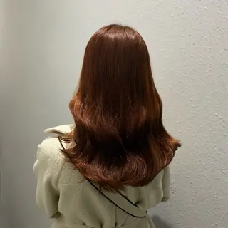 ロング カラー RINA🦋 【韓国風/艶髪】のヘアスタイル