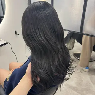 ロング カラー Ren. 🦋デザインカラーのヘアスタイル