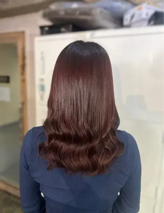 ロング オオニシ オト☁️のヘアスタイル