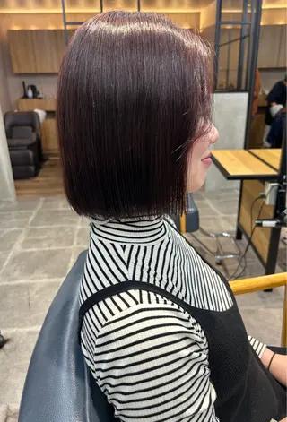 ミディアム カラー newi梅田🫧韓国 ヘア🫧sakiのヘアスタイル
