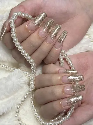 ネイル スカルプ💅🏻 /ホワイトニングのネイルデザイン