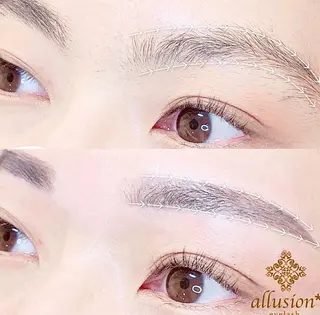 アイブロウ 眉毛とまつげパーマ専門店アリュージョン四条烏丸店所属・アリュージョン アイの眉毛・アイブロウイメージ
