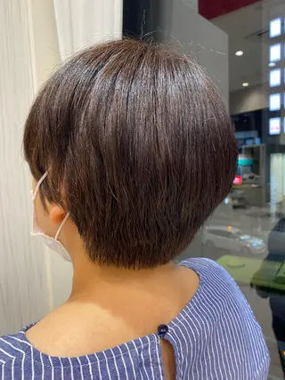 ショート 松尾 怜奈のヘアスタイル