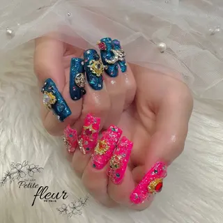 ネイル ❁⃘*。Petite fleur❁⃘*りさのネイルデザイン