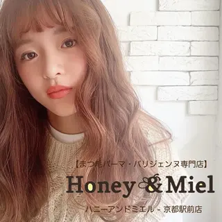 マツエク・マツパ Honey&Miel RISAのマツエク・マツパデザイン