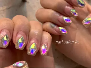 ミディアム nail salon to.所属・nail salon to.のネイルデザイン