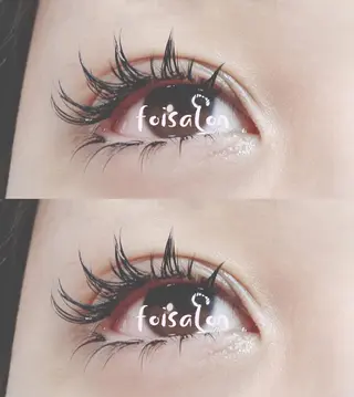 マツエク・マツパ foisalon 新宿西口店のマツエク・マツパデザイン