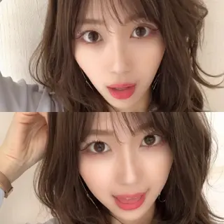 ミディアム カラー パーマ 高橋 昭雄のヘアスタイル