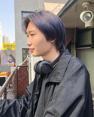 カラー ヘアアレンジ メンズ ainico+所属・メンズ特化✂️栗原 侑也のヘアスタイル