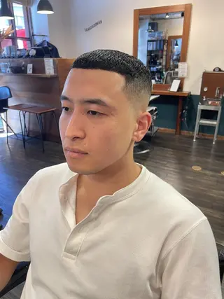 メンズ 早稲田/メンズ専門 /フェード/葛西裕季のヘアスタイル