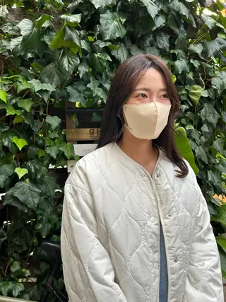 ミディアム 🤍Nozomi/ オリーブカラー🌿のヘアスタイル