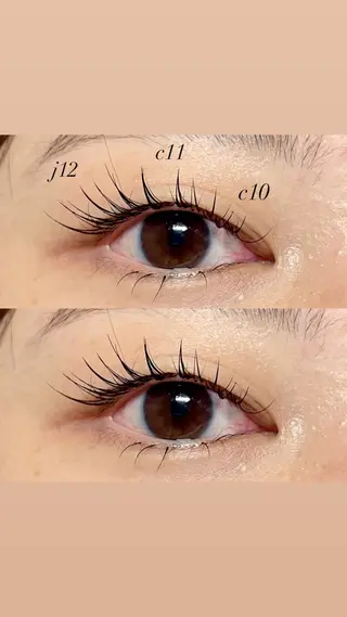 マツエク・マツパ ＋tico _ayanaのマツエク・マツパデザイン