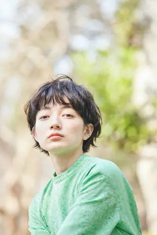 ショート パーマ ✂︎岡根 京花✂︎のヘアスタイル