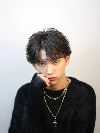 ショート パーマ指名率No1 メンズ特化ケイトのヘアスタイル