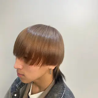 ショート カラー ブリーチカラー特化 美容師/𝕐𝕌𝕀のヘアスタイル