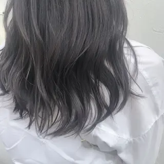 セミロング カラー パーマ ヘアアレンジ 【ツヤ髪美容師】 ツダケイスケのヘアスタイル