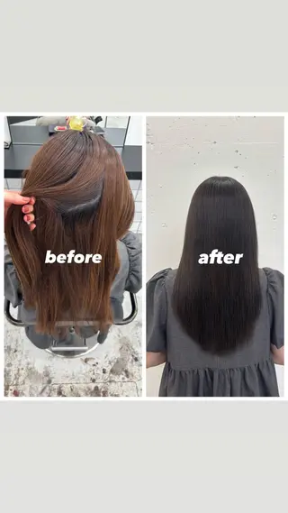 セミロング カラー 🌼あいり🌼 JILLSTUDIOのヘアスタイル