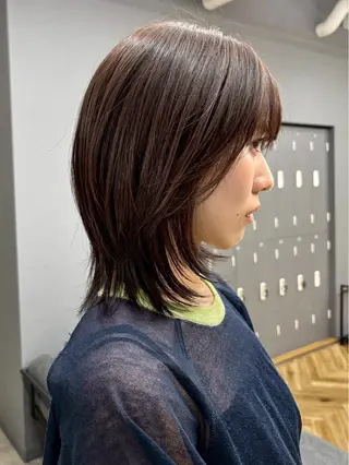 カラー 吉田 莉子のヘアスタイル