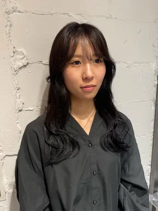 ロング 🌶推しカラー RINA🌶´-のヘアスタイル