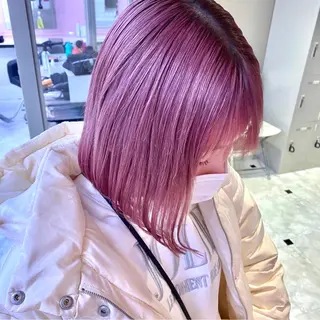 ミディアム カラー ヘアアレンジ ダブルカラー 韓国ヘアKYONのヘアスタイル