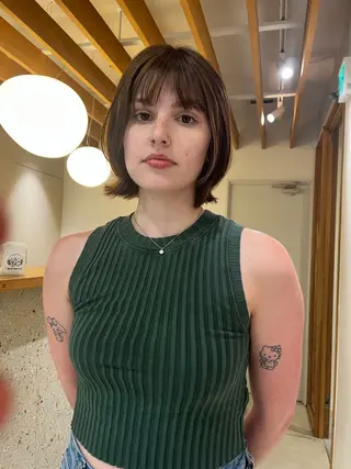 ショート カラー miwa Yuma /メンズパーマのヘアスタイル