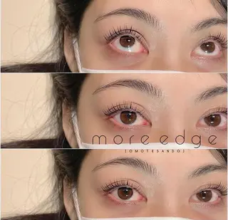 マツエク・マツパ more edge 表参道のマツエク・マツパデザイン