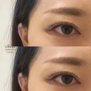 マツエク・マツパ Dress梅田 / 芦田のマツエク・マツパデザイン