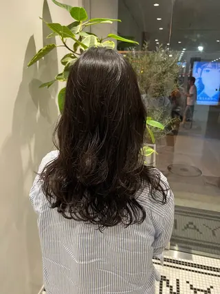 ロング パーマ/名古屋パーマ / コデラ ナナホのヘアスタイル