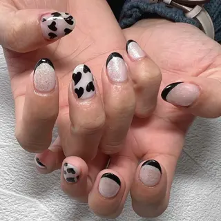 ミディアム ネイル nail salon émuのネイルデザイン