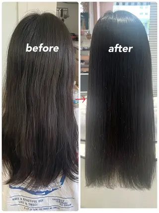 ロング パーマ ベージュカラー⌇﻿ くびれヘア.𐙚心音のヘアスタイル