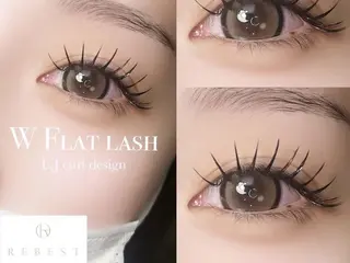 マツエク・マツパ Lashlift 👁️REBESTのマツエク・マツパデザイン