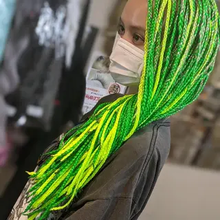 ロング ヘアアレンジ scamp ★のヘアスタイル