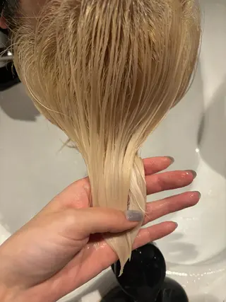 カラー La fith hair liebe 京都駅前店所属・京都駅☆髪質改善 🎀アミ🎀のヘアスタイル