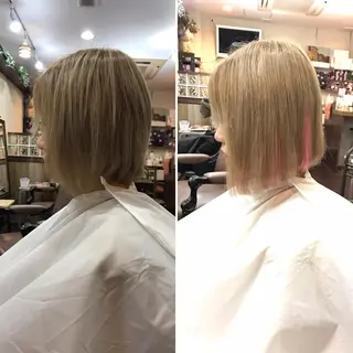 セミロング eye エクステ専門店Rのヘアスタイル