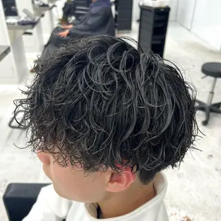 パーマ メンズ 柏メンズカットパーマ NO.1タイチのヘアスタイル