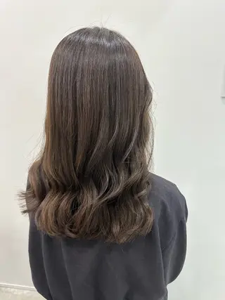 セミロング カラー ヘアセット/艶カラー 💐nao.のヘアスタイル