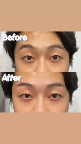 アイブロウ プラスエイト新宿店所属・メンズ眉毛サロン Nozomiの眉毛・アイブロウイメージ