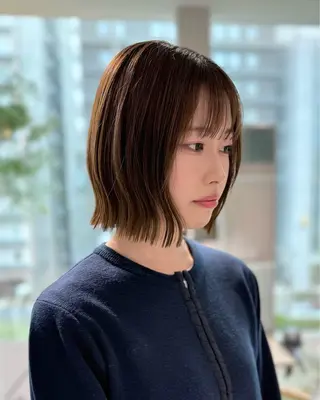 ショート meak所属・韓国レイヤー RYOTAのヘアスタイル