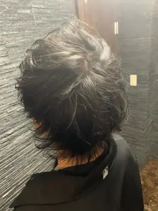 ミディアム 老田竜也 ヒロ銀座ヘアサロンのヘアスタイル