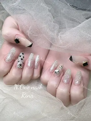 ネイル 長いだし/スカルプ/ パラシェルN.oneのネイルデザイン