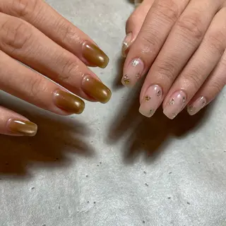 ネイル RooM tani /個性派ニュアンスのネイルデザイン