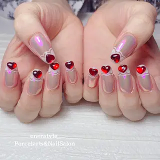 ミディアム ネイル 👑enen style👑のネイルデザイン