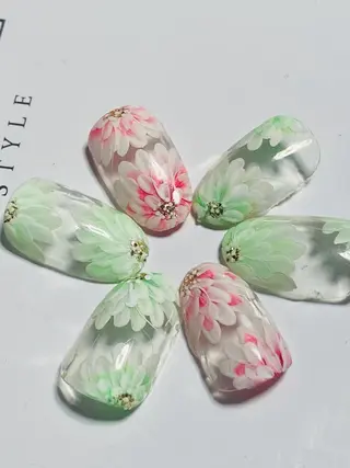 ネイル 自宅ネイルサロン ♦️nuance♦️のネイルデザイン