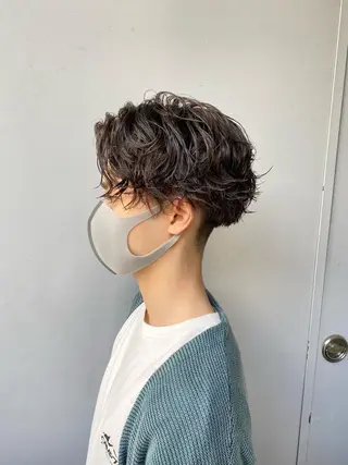 メンズ 川崎1メンズパーマ師 🌀岩﨑弘成🌀のヘアスタイル